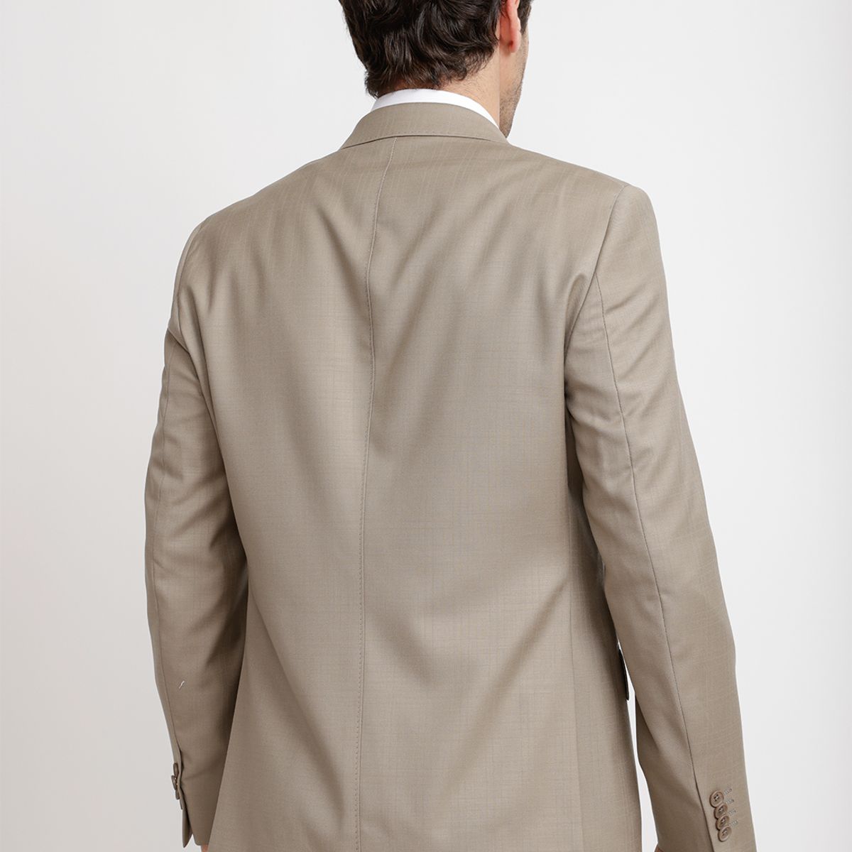 TRIAL - Chaqueta Hombre Formal Lana S100'S Mix&Color Khaki
