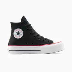 CONVERSE - Zapatilla Chuck Taylor All Star Lift Mujer Negro