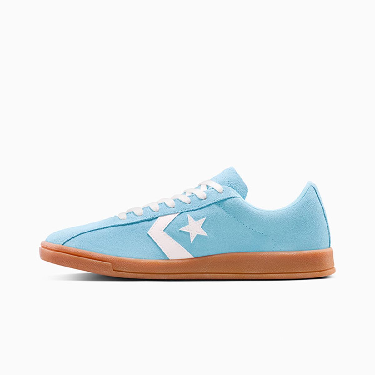 CONVERSE - Zapatilla Converse All Star Classic Trainer Seasonal Color Suede Mujer Celeste