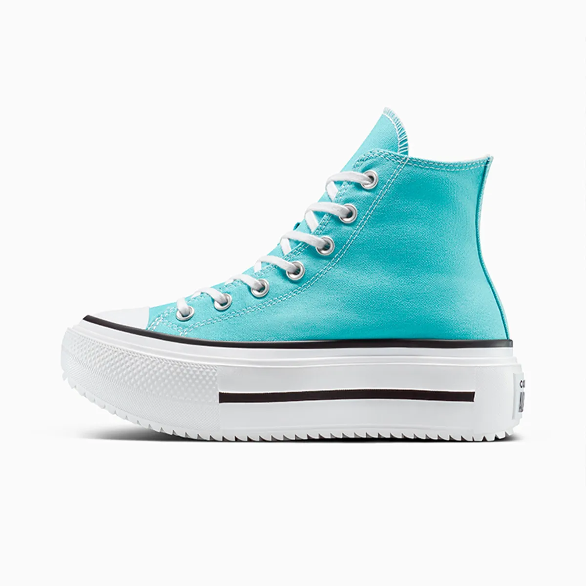 CONVERSE - Zapatilla Converse Chuck Taylor All Star Lift Double Stack Seasonal Color Mujer Celeste