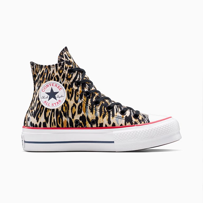 Zapatilla Chuck Taylor All Star Lift Animal Graphic Mujer Multicolor