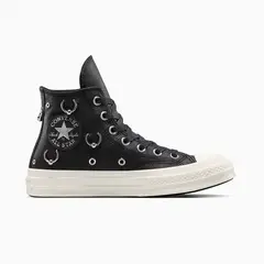 CONVERSE - Zapatilla Chuck 70 Pierced Mujer Negro