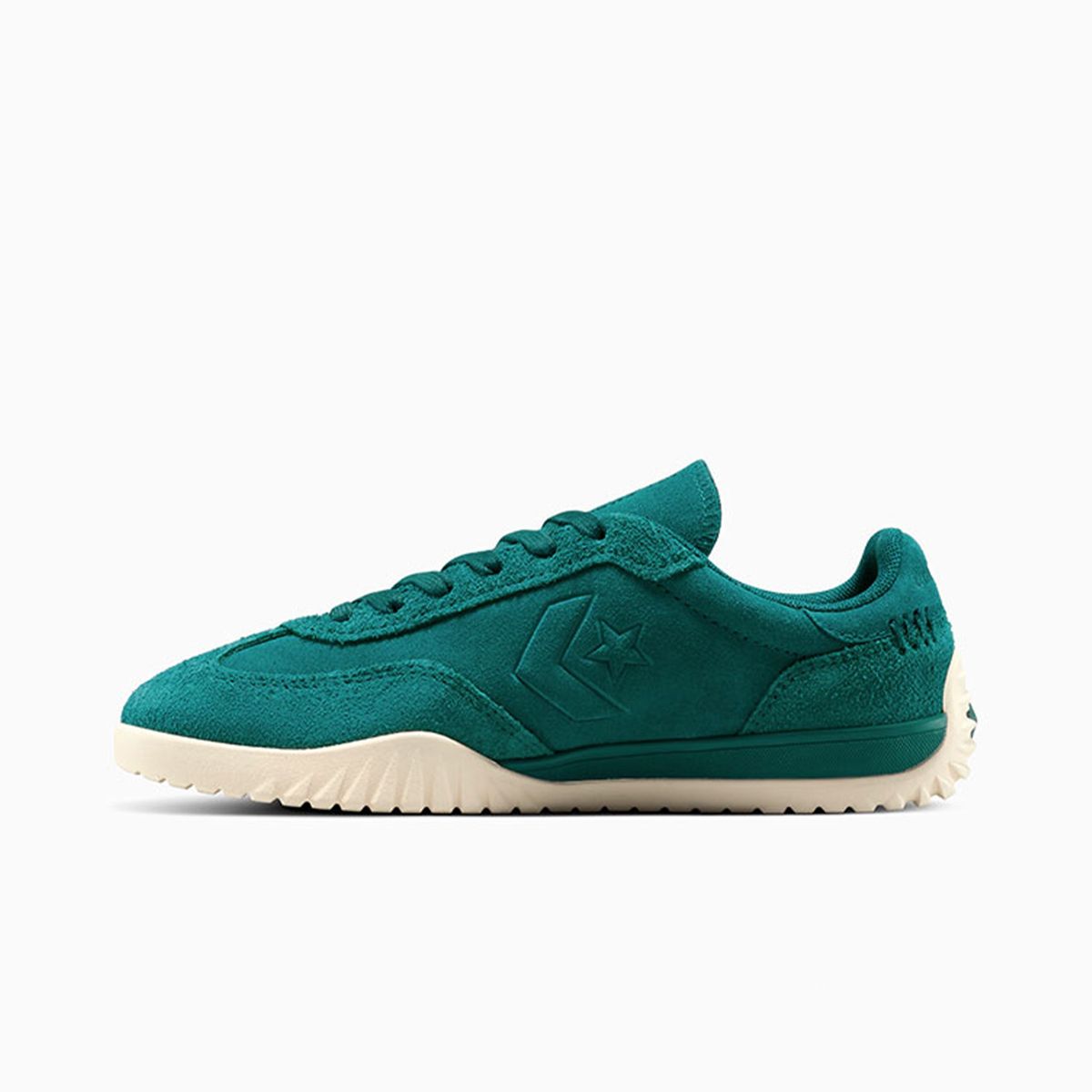 CONVERSE - Zapatilla Converse Run Star Trainer Crafted Color Suede Mujer Verde