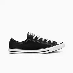 CONVERSE - Zapatilla Chuck Taylor All Star Dainty Mujer Negro