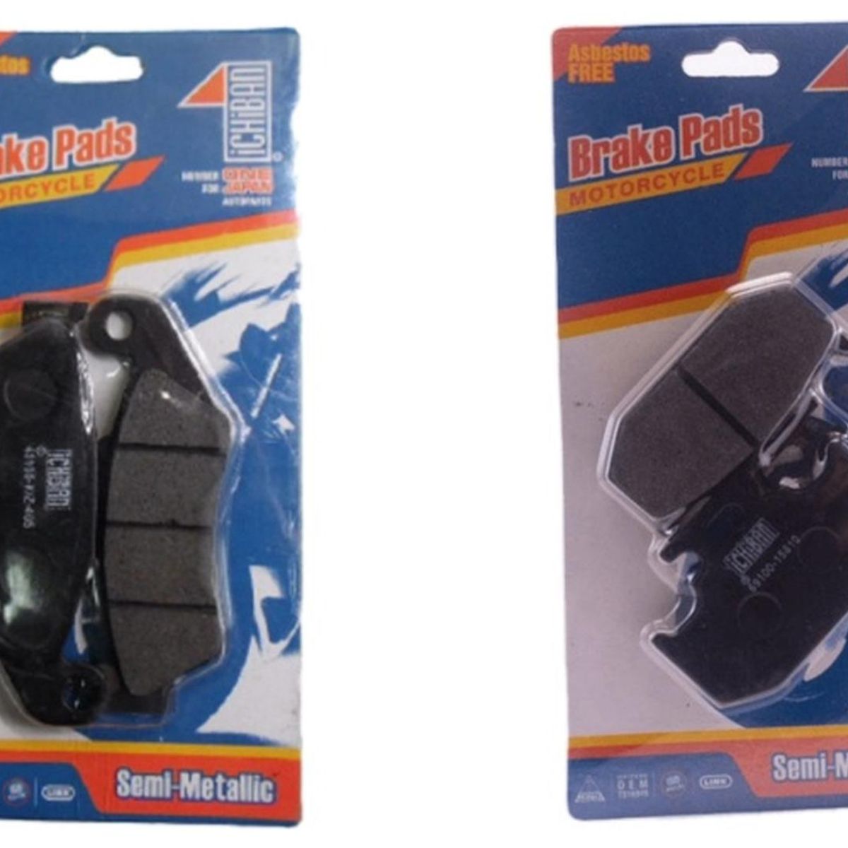 GENERICO - Pastillas Freno Delanteras + Traseras Suzuki Dr 650 Japones