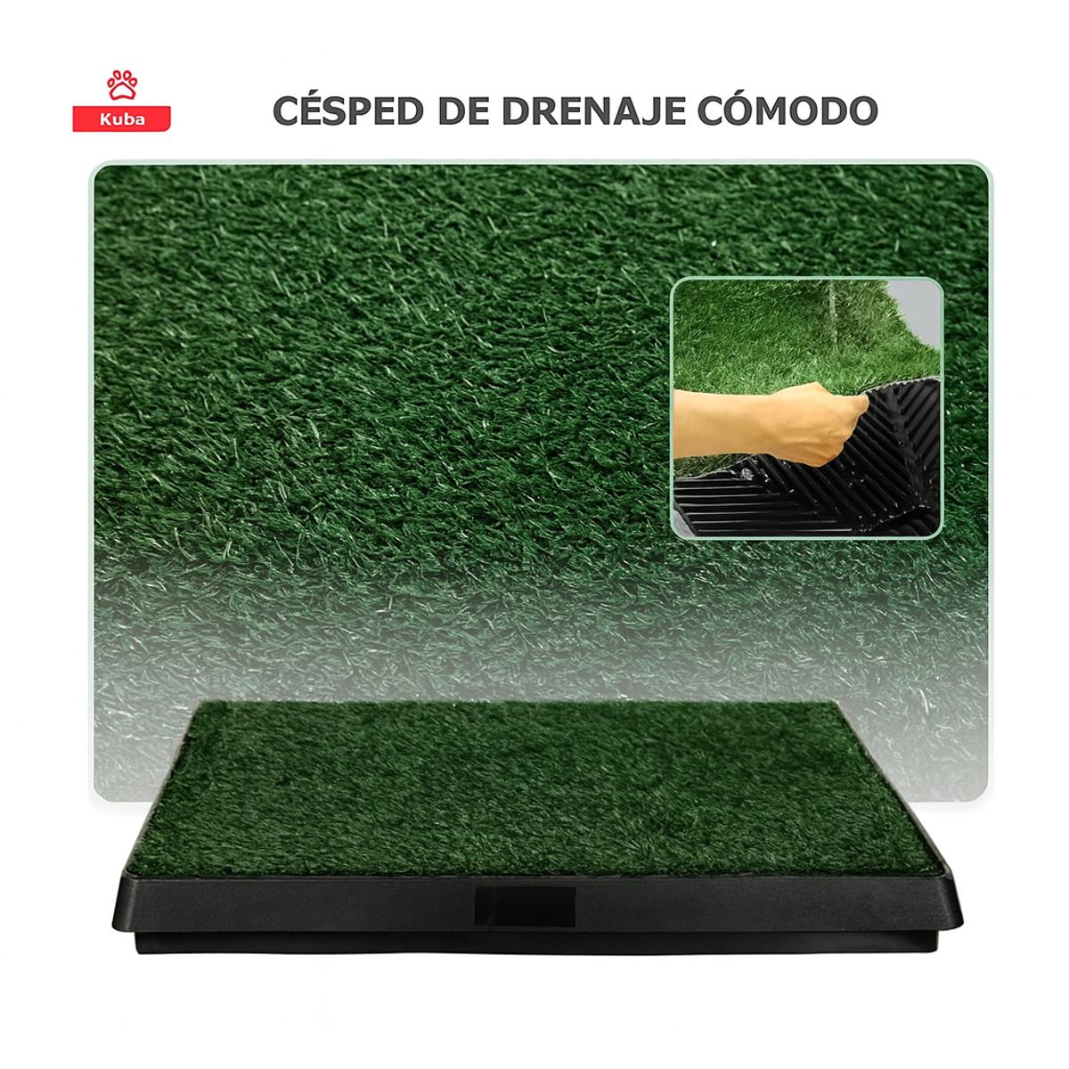 MOVI - Baño Ecológico XL para Perros  Entrenamiento Limpio y sin Olores en Casa