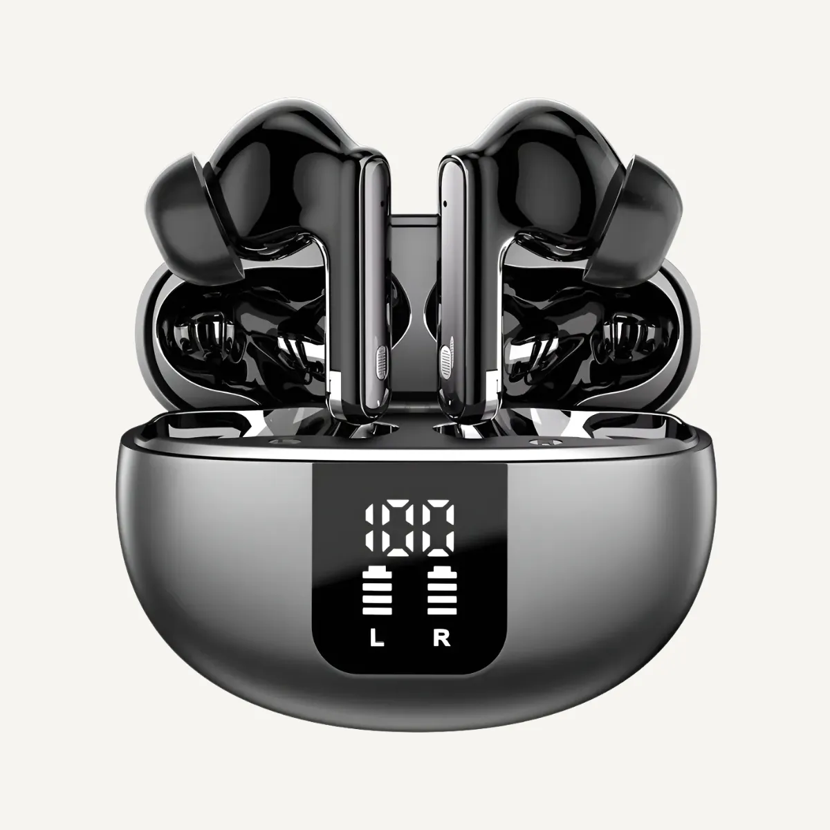 GENERICO - Audífonos Traductores +130 Idiomas Con Cancelación De Ruido Negro