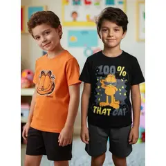 NICKELODEON - Pack 2 Pijamas Niño Garfield