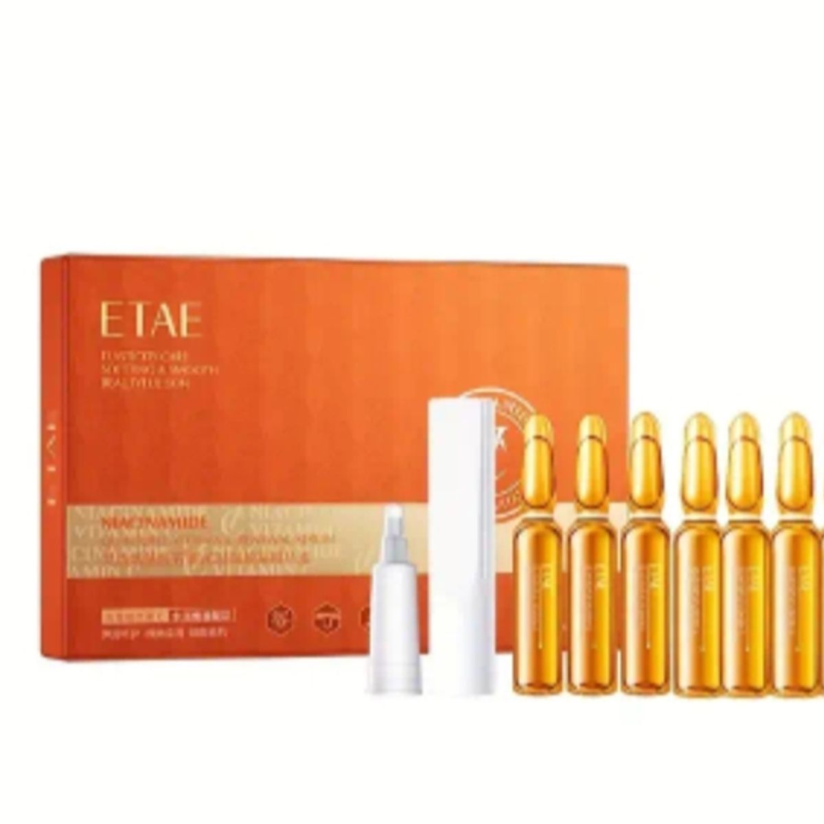 GENERICO - Set de 7 Ampollas Concentradas de Vitamina C y Niacinamida- Doble Poder