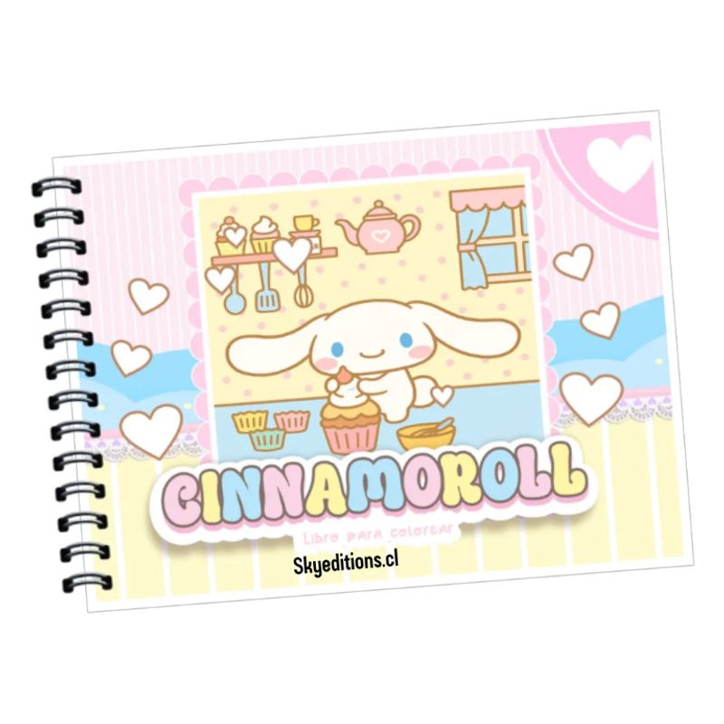 GENERICO - 10 Libros Para Colorear De Cinnamoroll