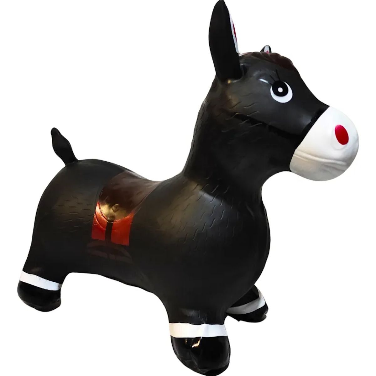 GENERICO - Caballito Pony Saltarín Para Niños Niñas Gris