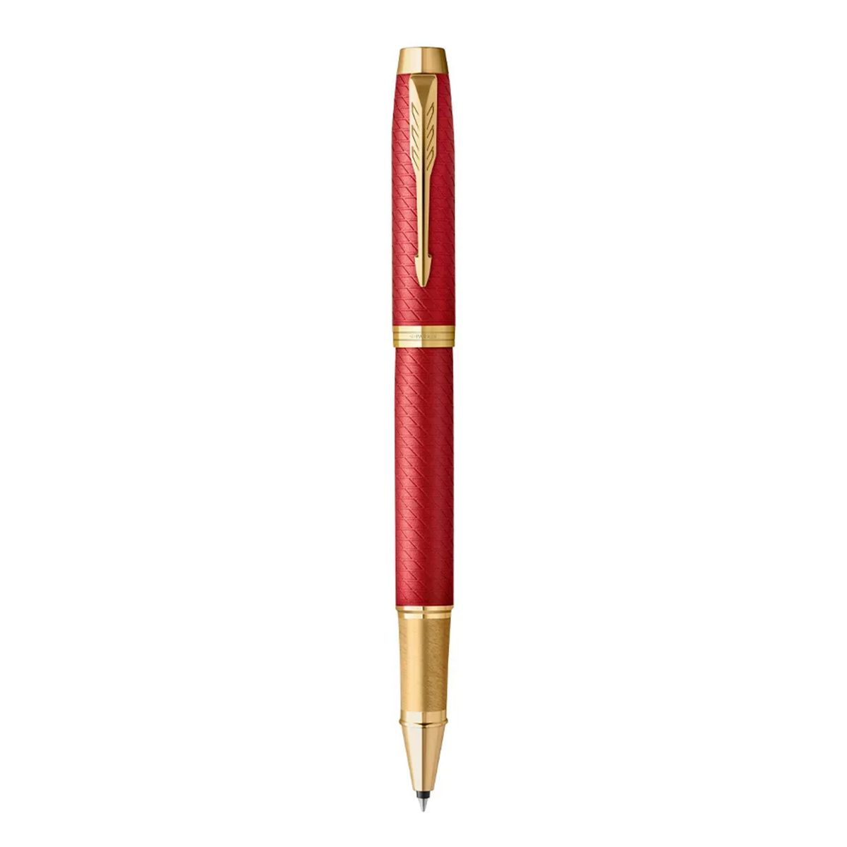 PARKER - Bolígrafo Rollerball Parker IM Premium Rojo Tinta Negra