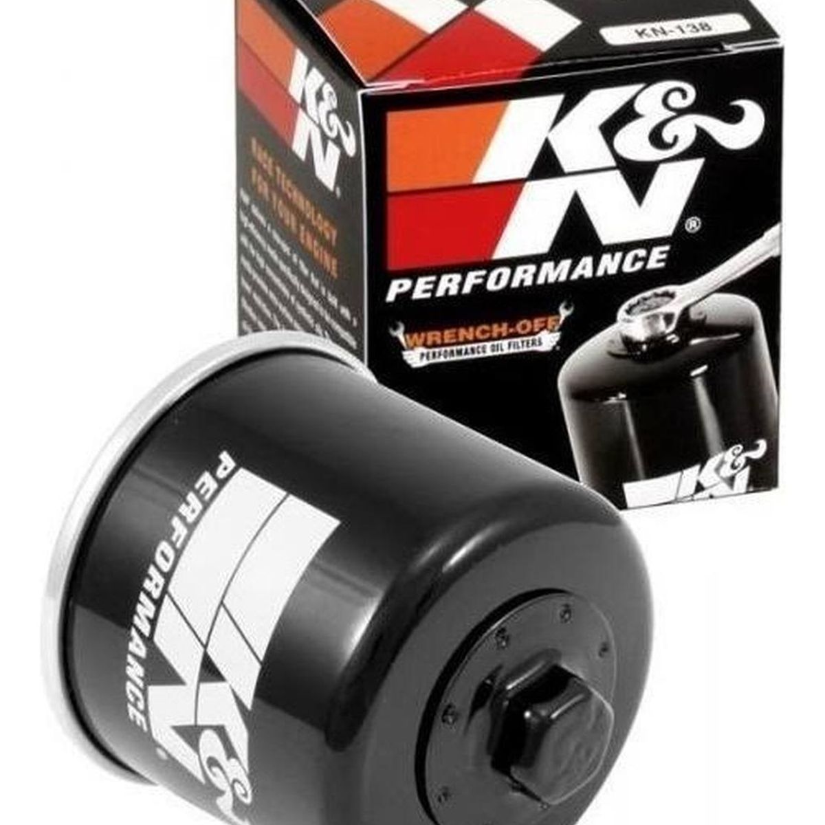 GENERICO - Filtro De Aceite Moto Kawasaki Ninja - Versys - Vulcan K&n
