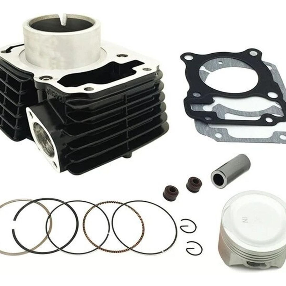 GENERICO - Kit Cilindro Moto Honda Cb1 O Cbf Twister 125 - Negro