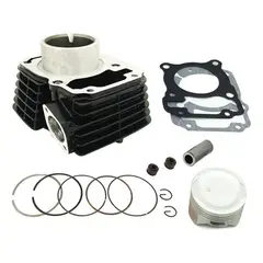 GENERICO - Kit Cilindro Moto Honda Cb1 O Cbf Twister 125 - Negro