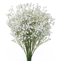 ATURE - Flores Blancas De Gypsophila Flores Artificiales Decorativas