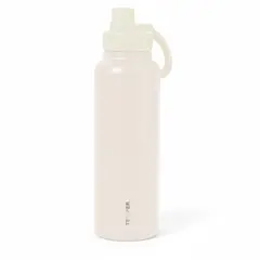 GENERICO - Termo 12L Botella Termica Temper Agua Acero Inoxidable Blanco