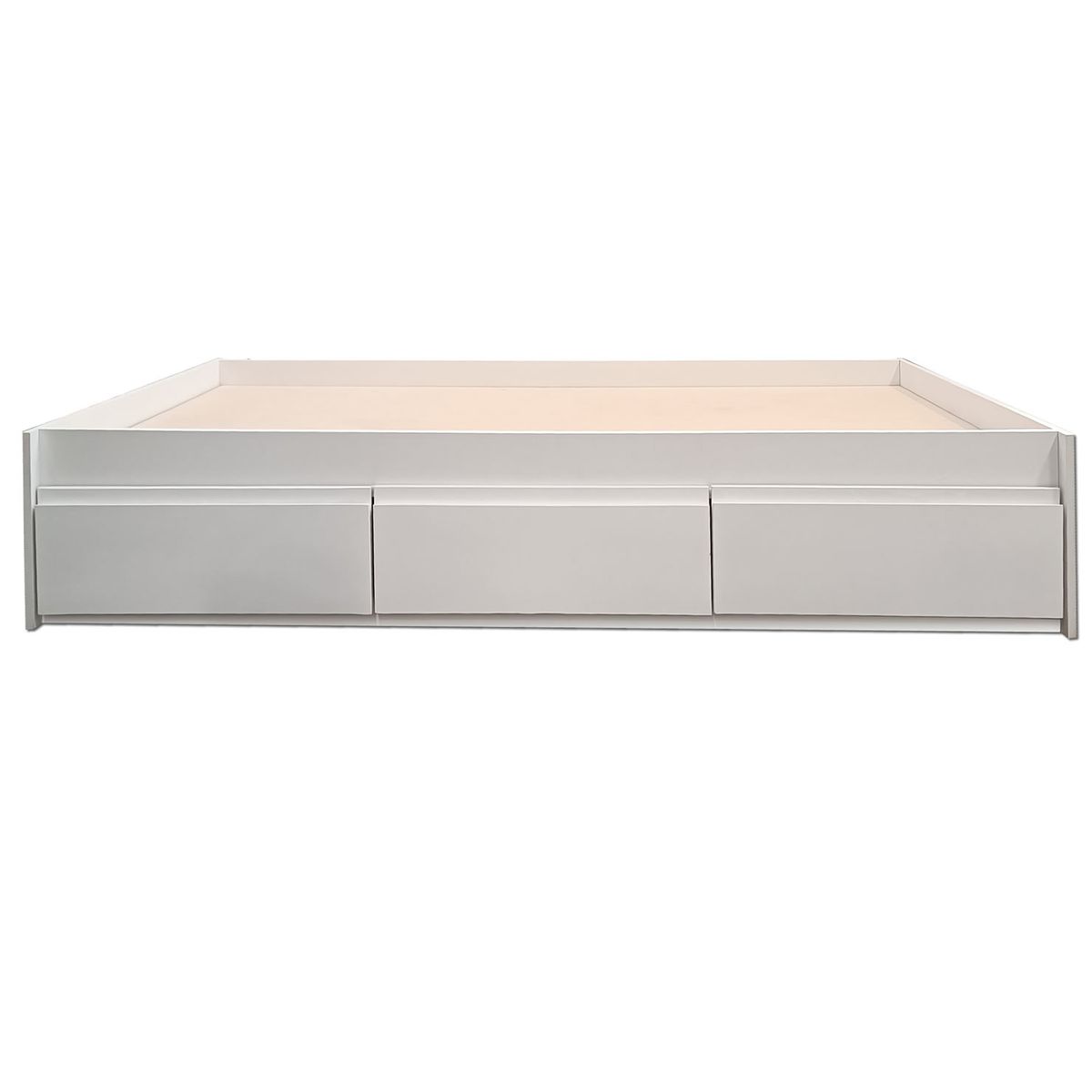 Cama Infantil Montessori tres cajones 1.5 Plazas - Linea Minimal Blanca, marca DECORACION CREATIVA - Foto 2