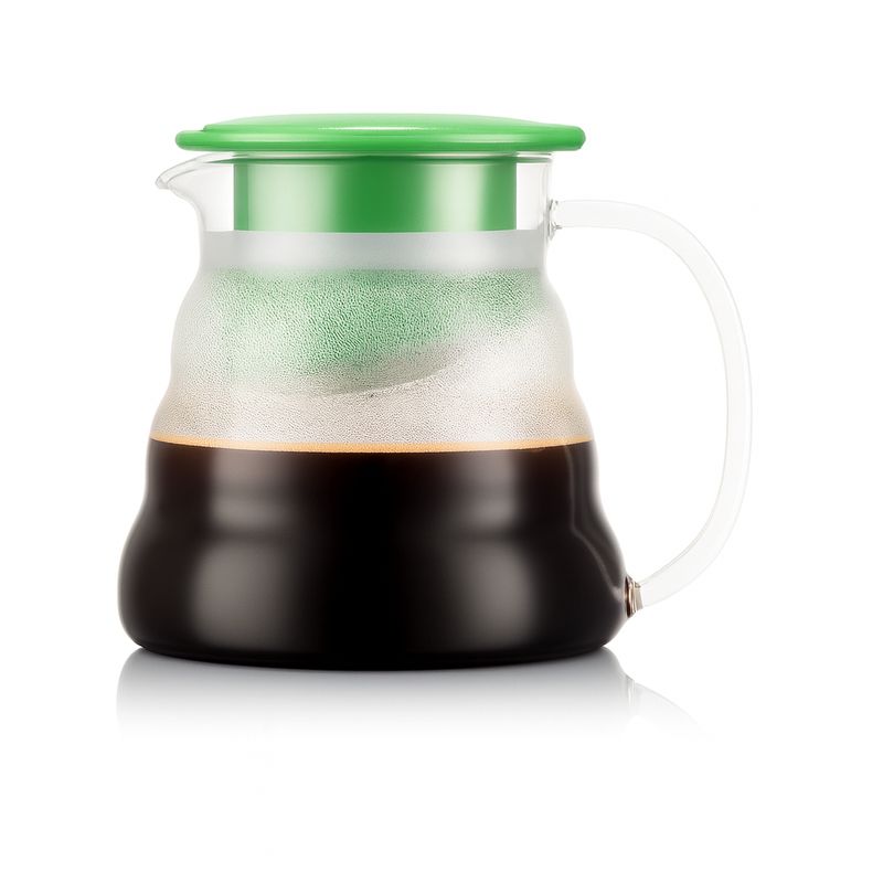 BODUM - Cafetera de Goteo Bodum Melior 0,6 Lts. – Diseño compacto y elegante color Verde