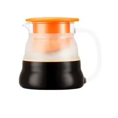 BODUM - Cafetera de Goteo Melior 0,6 Lts. – Diseño compacto y elegante color Naranja
