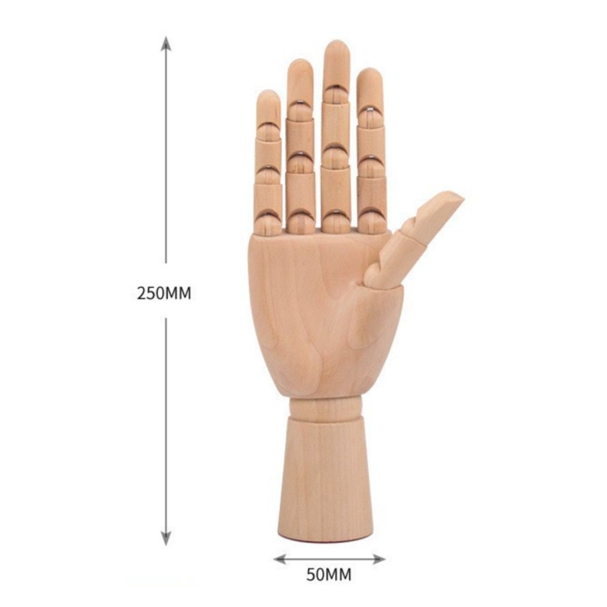 ATURE - Adorno De Madera Mano Derecha Boceto Palma Boceto 10 Pulgada
