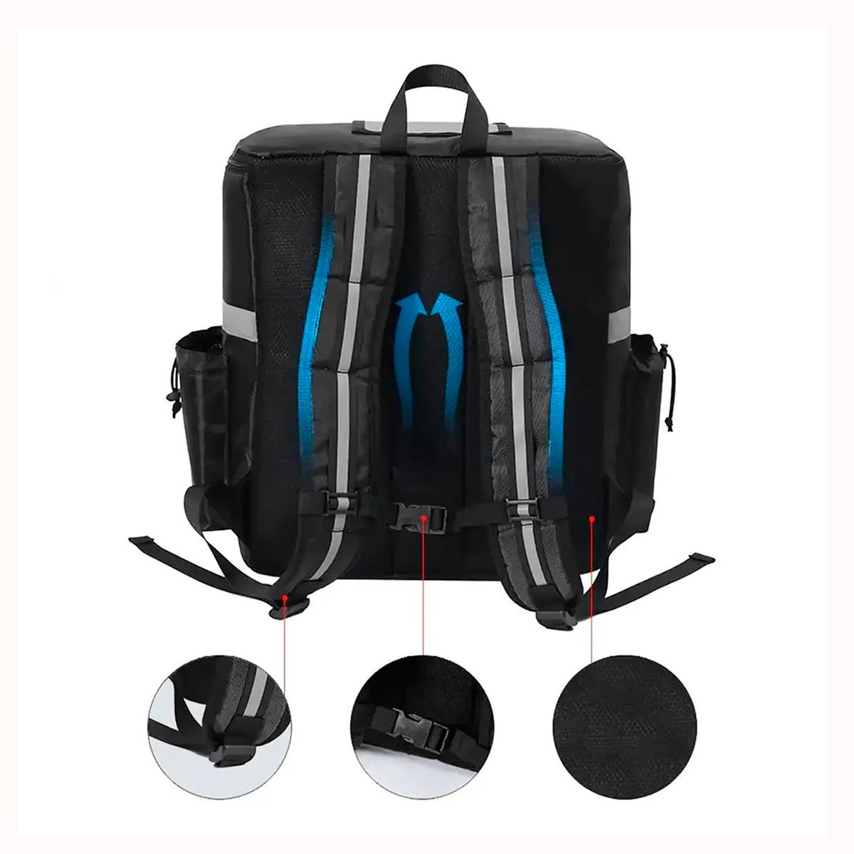 GENERICO - Mochila térmica multifuncional