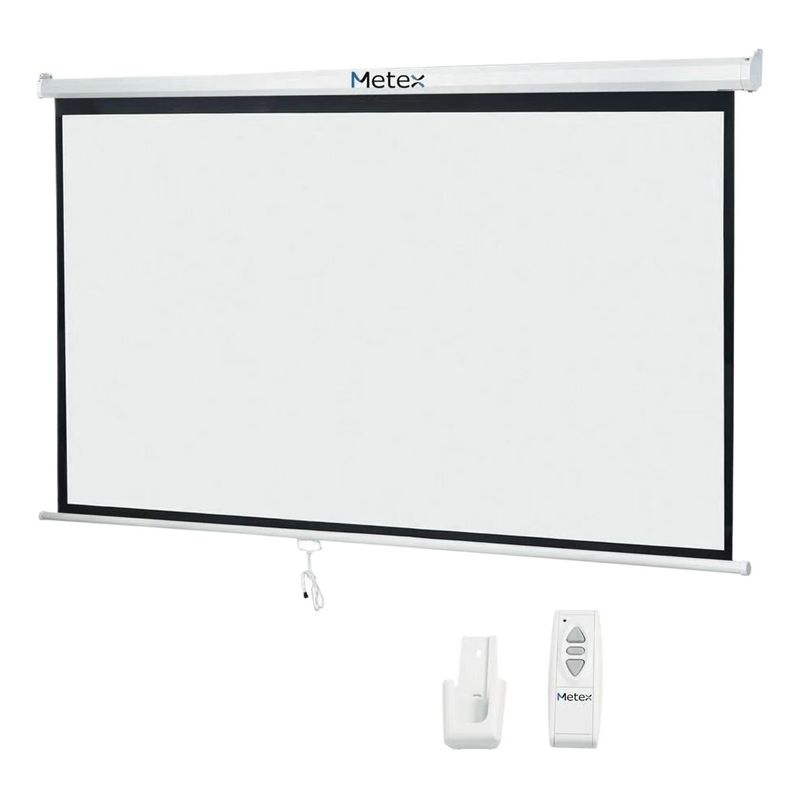 U BUY - Telon Electrico 2,44 Ancho X 1,83 Alto 2control Remoto