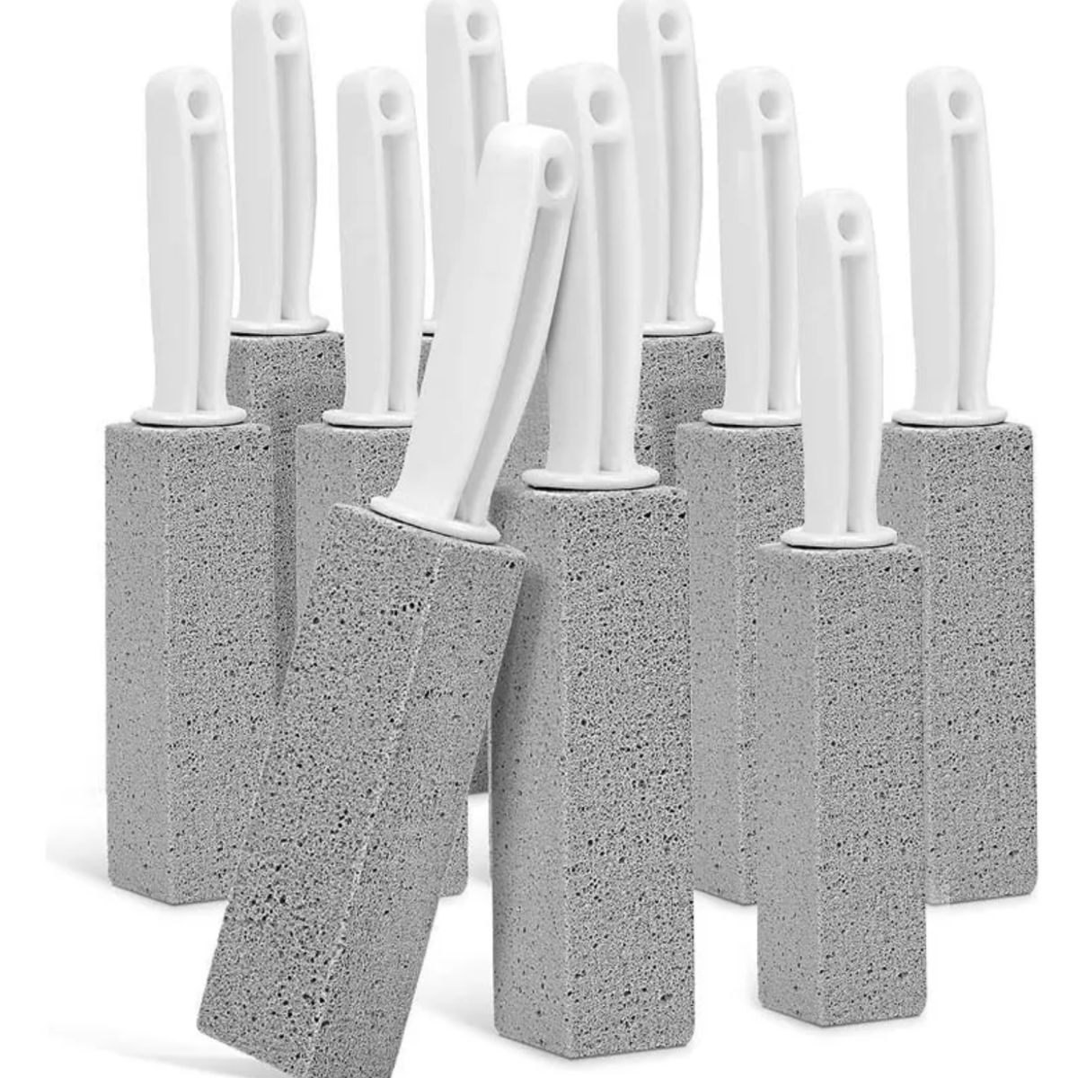 ATURE - Escobillero Para Eliminar Manchas Y Cal Pack De 10 Unidades