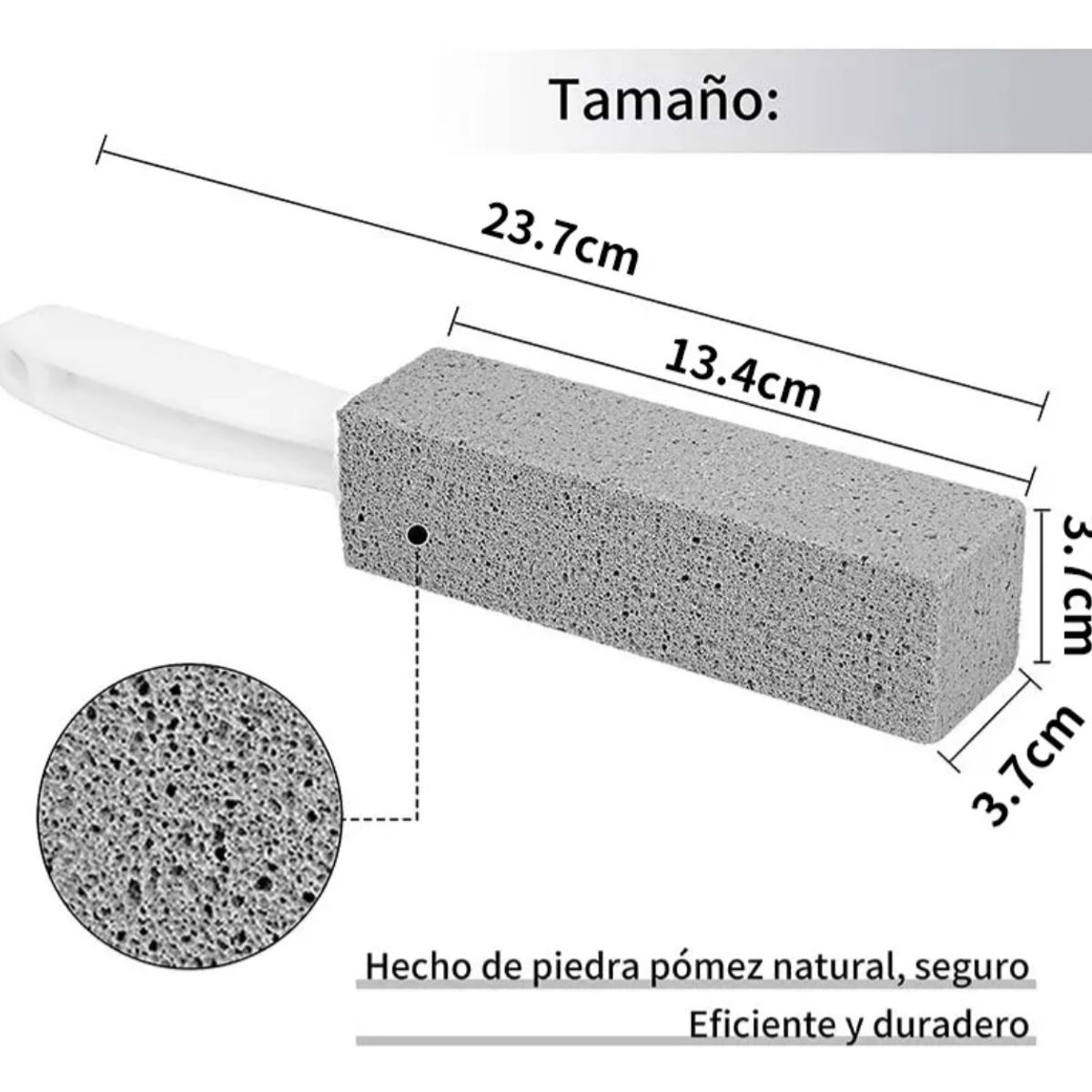 ATURE - Escobillero Para Eliminar Manchas Y Cal Pack De 10 Unidades
