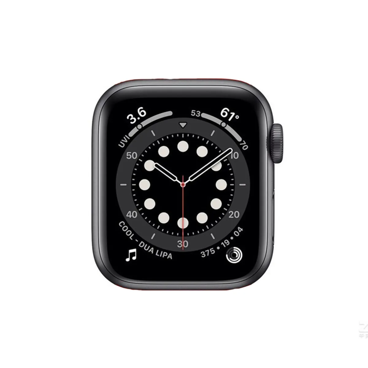 APPLE - Apple watch series 6 44mm GPS - Negro Reacondicionado