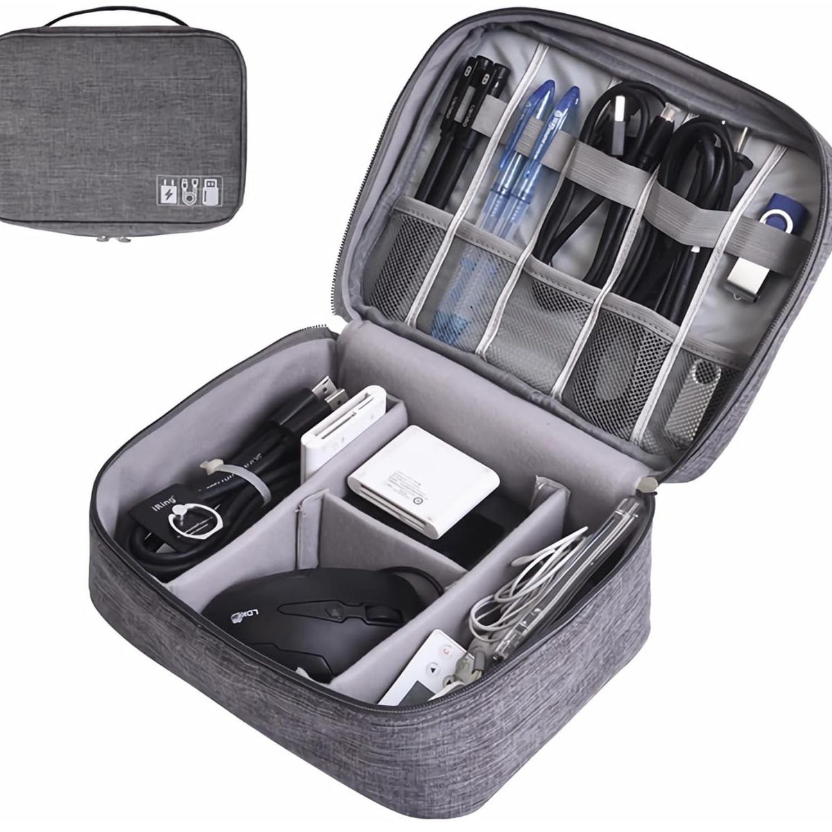 ATURE - Estuche Organizador Cables Ordenador Bolso Organizador Viaje