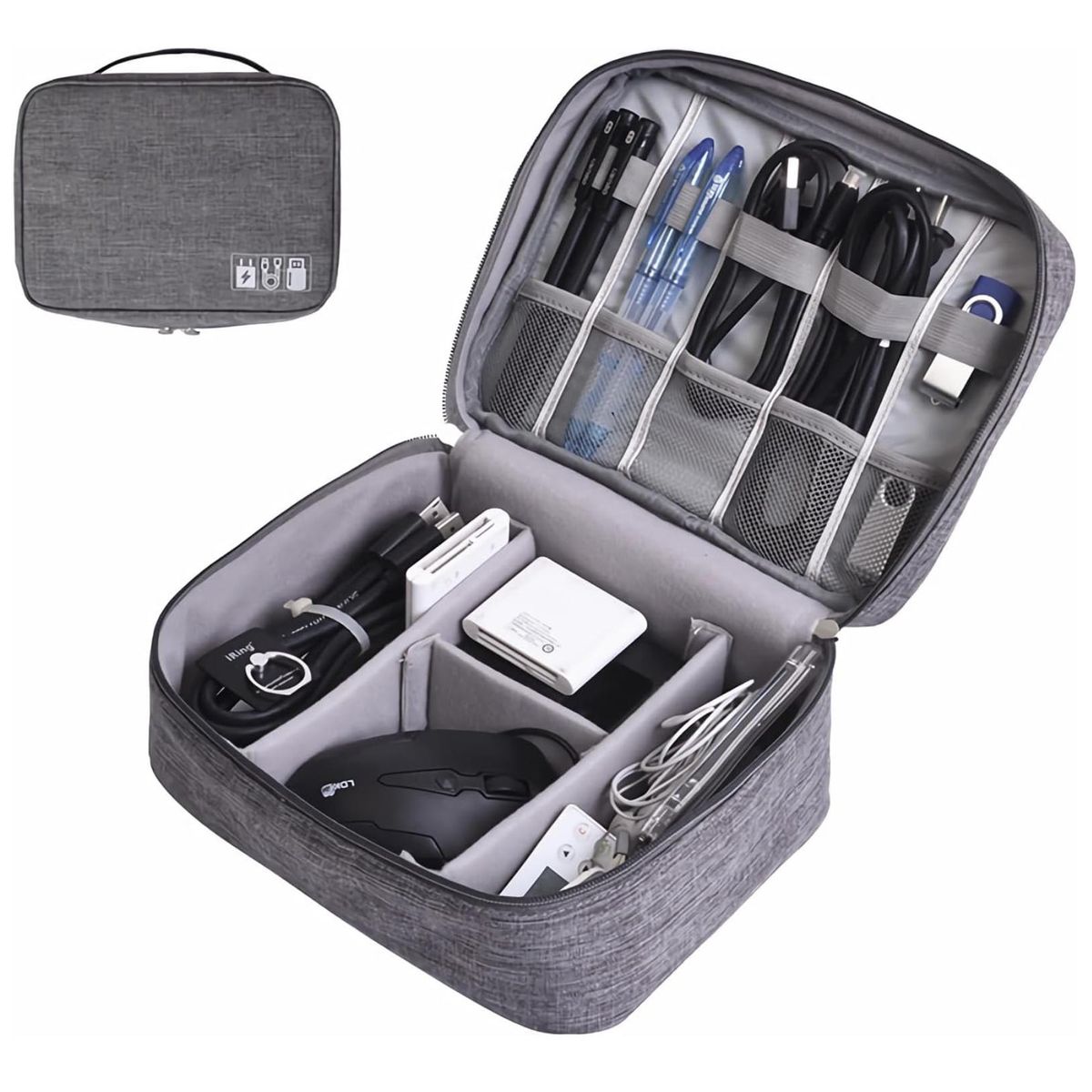 ATURE - Estuche Organizador Cables Ordenador Bolso Organizador Viaje