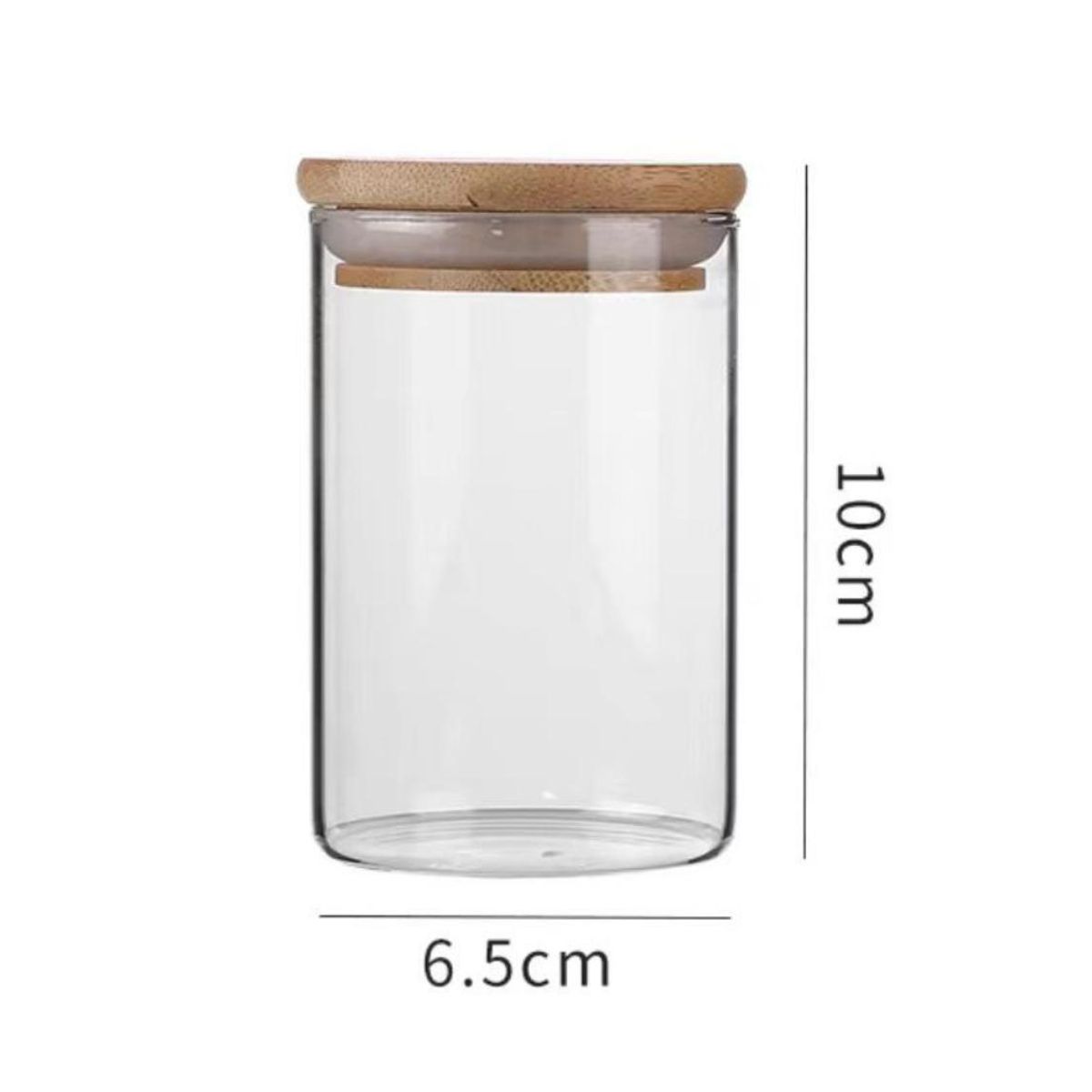 ATURE - Pack 12 Frascos De Vidrio Herméticos Para Alimentos