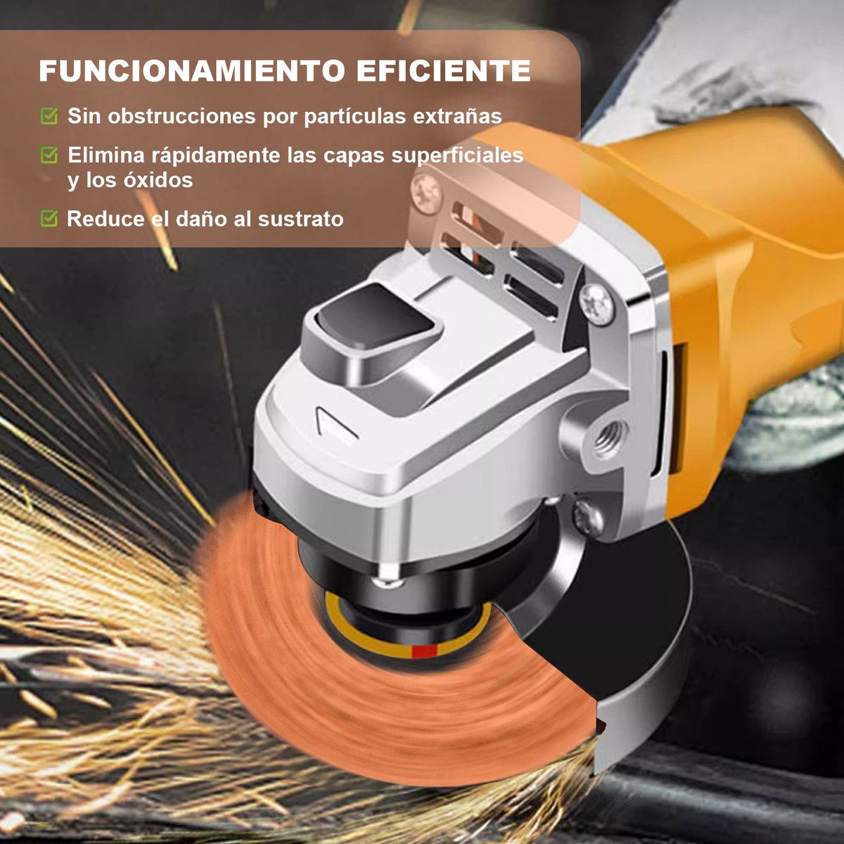 YAYKO - Disco Flap Disc 115mm 5 Unidades para Lijar Desbastar Pulir