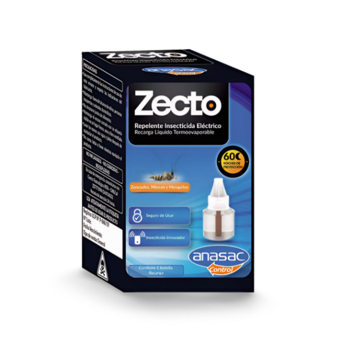 ANASAC - Zecto Liquido Insecticida Recarga