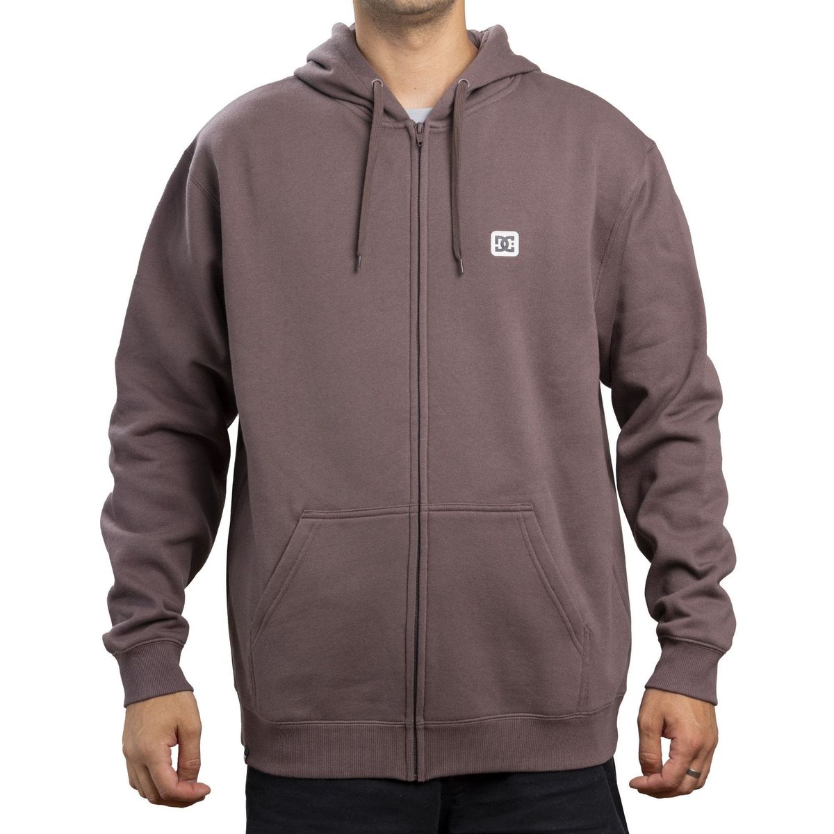 DC SHOES - Poleron Hombre Rebel Zh Gris DC