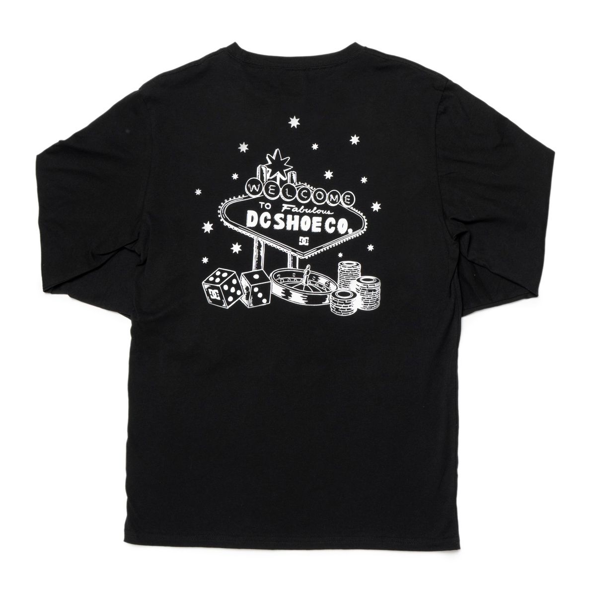 DC SHOES - Polera Niño Jackpot negro DC