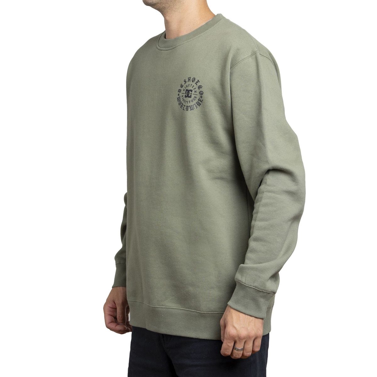 DC SHOES - Polerón Hombre Corpo Verde DC