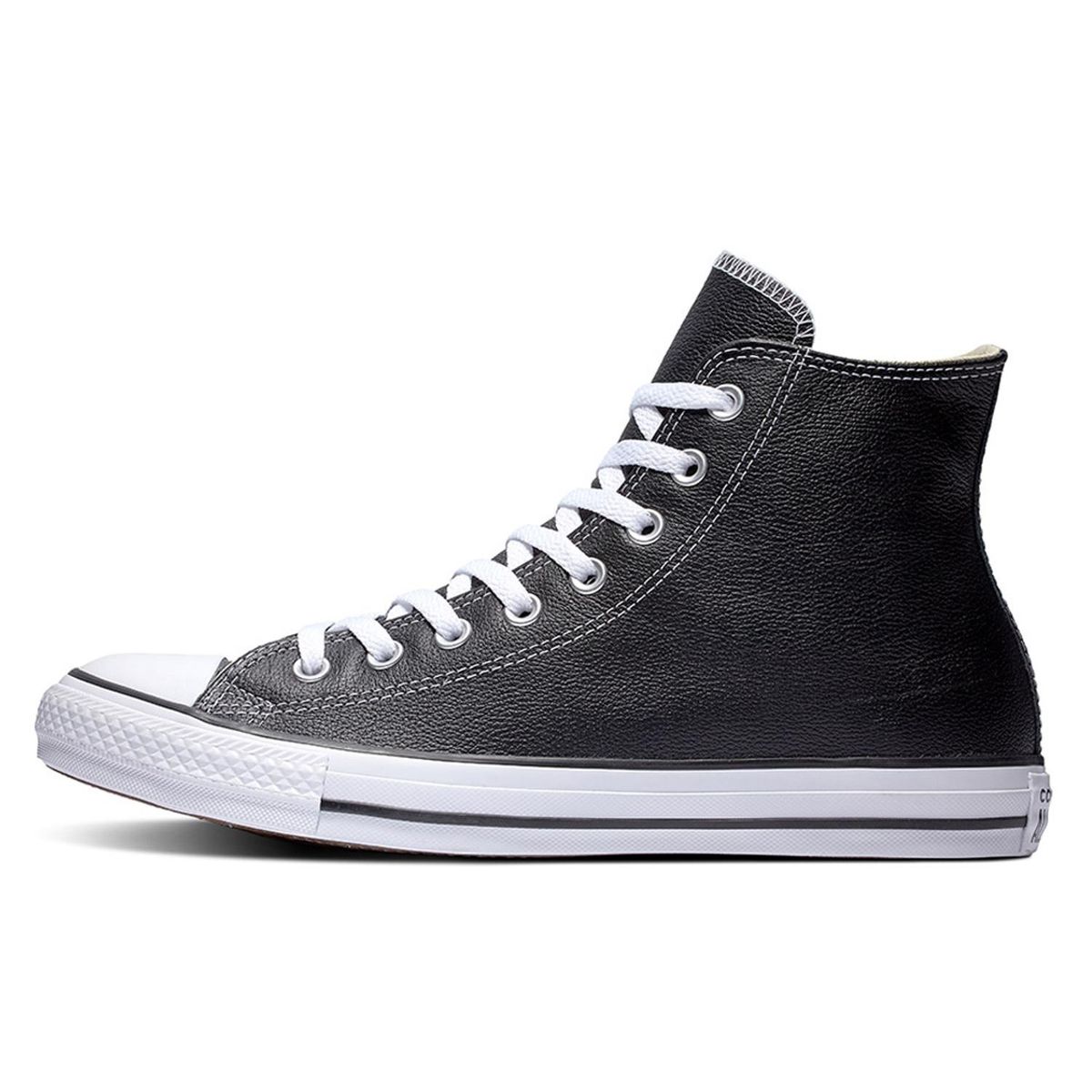 CONVERSE - Zapatilla Converse Chuck Taylor All Star Cuero Hombre Negro