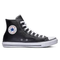 Zapatilla Chuck Taylor All Star Cuero Hombre Negro