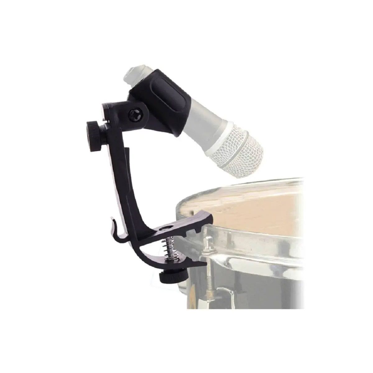 GENERICO - Clamp Pinza Micrófono Bateria Tambor Ajustables Clip