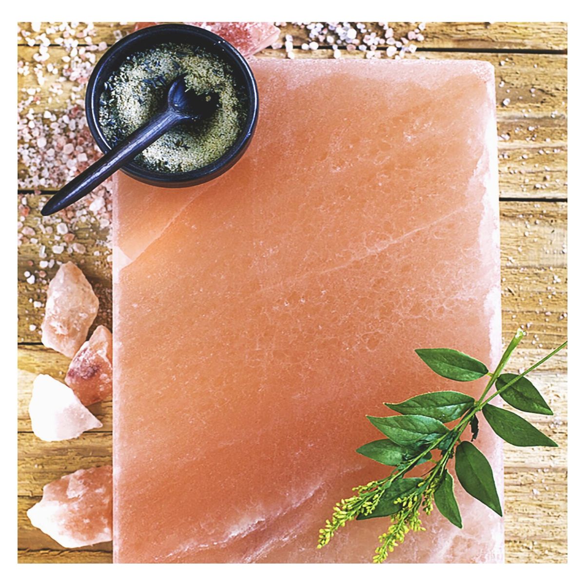 AVACANAO - Tabla De Sal Del Himalaya Rectangular