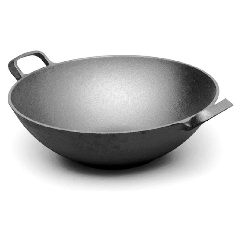 COOK AND BAKE - Wok Hierro Fundido 37 Cms