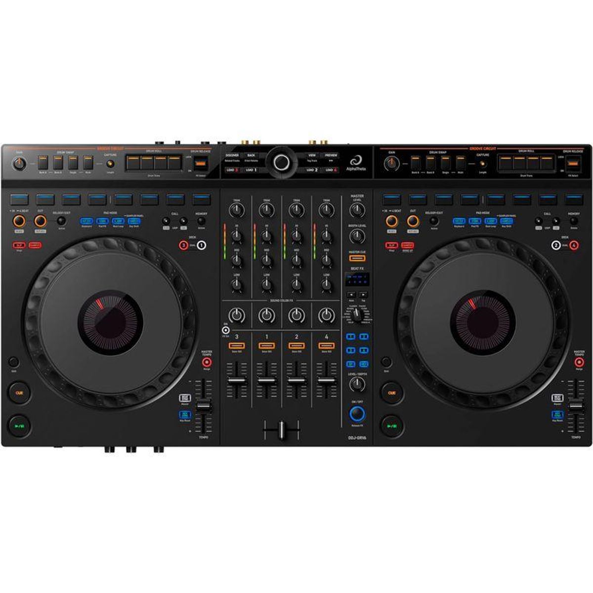 PIONEER DJ - Controlador Dj Pioneer DJ AlphaTheta DDJ-GRV6