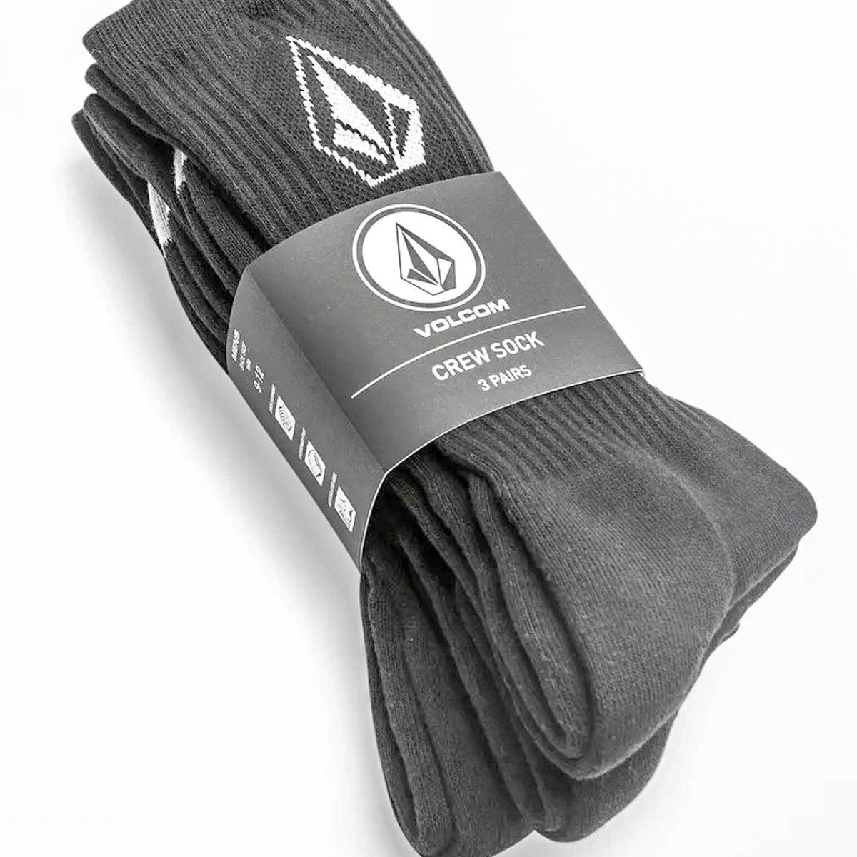 VOLCOM - Calcetines Full Stone 3Pack Negro Hombre Volcom