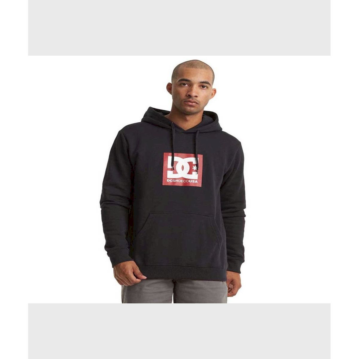 DC SHOES - Poleron Square Star Pullover Hoodie Negro DC
