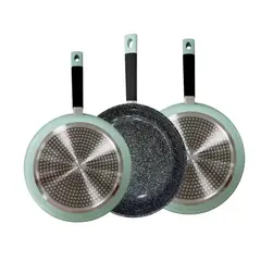 KITCHENWARE - PACK 3 SARTENES 20-24-28 SOHO MINT