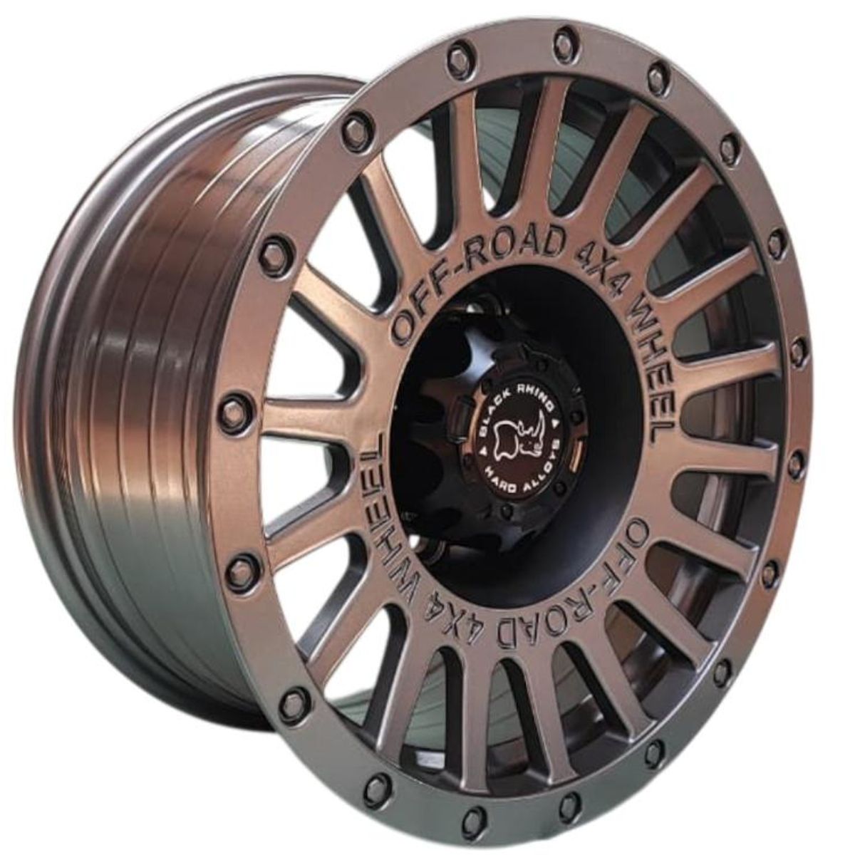 GENERICO - Juego de Llantas 16X8 6x1397 Et0 Matt Gun Gray 605 FSG