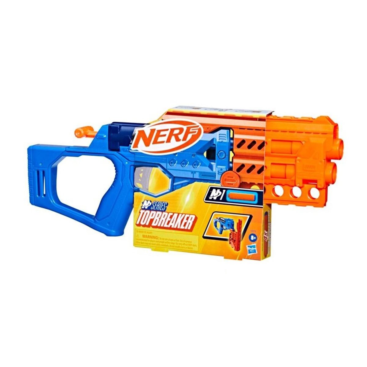 NERF - Lanzador nerf n series topbreaker 4 dardos