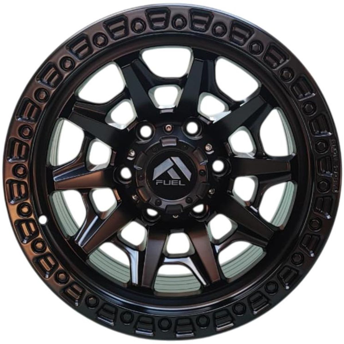 GENERICO - Juego de Llantas 17X85 6x1397 Et0 Matt Black 602 FSB